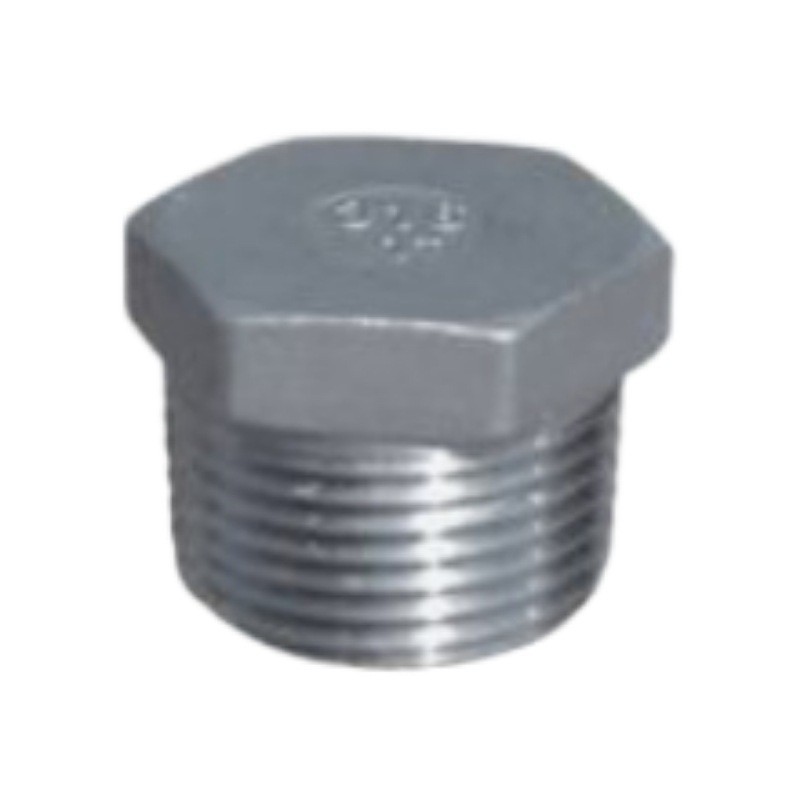 厂家直供不锈钢六角堵头201 四方丝堵304塞头 油塞管帽及各种规格