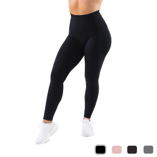 Autumn/Winter New High-Waist Tummy-Tucking Yoga Pants Bare-Fit Running Exercise Peach Tight Leggings Trendy American Style