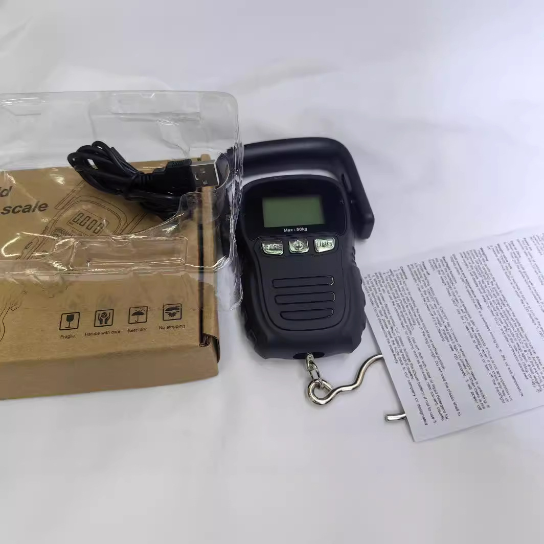 2024 nueva escala portátil carga escala electrónica con línea de datos escala de equipaje escala aeropuerto escala expreso 50kg