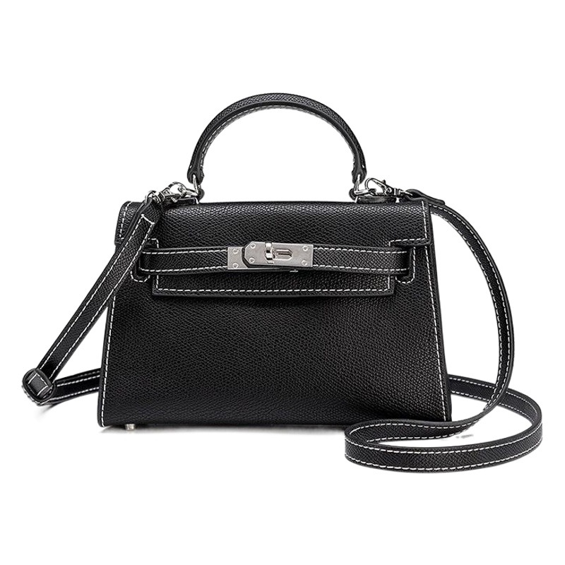 2025 nuevo bolso de pu con estampado de palma para mujer mini bolso Kelly bolso para mujer bolso de hombro bolso explosivo transfronterizo