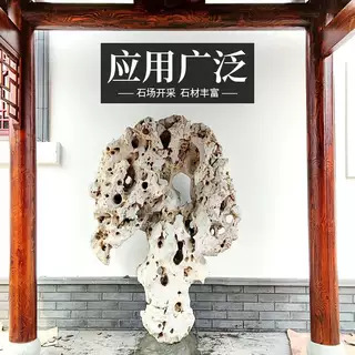 天然原石太湖石造型奇石精品观赏石中式庭院观赏石摆件园林假山石