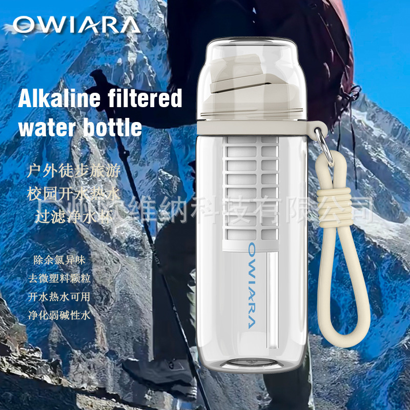 Cross-Border Hot-Selling Outdoor Water Purifier, Filtered Water Cup, Hiking and Sports, Portable Weakly Alkaline Mineralized Water for Overseas Travel Cross-Border Hot-Selling Outdoor Water Purifier, Filtered Water Cup, Hiking and Sports, Portable Weakly Alkaline Mineralized Water for Overseas Travel
