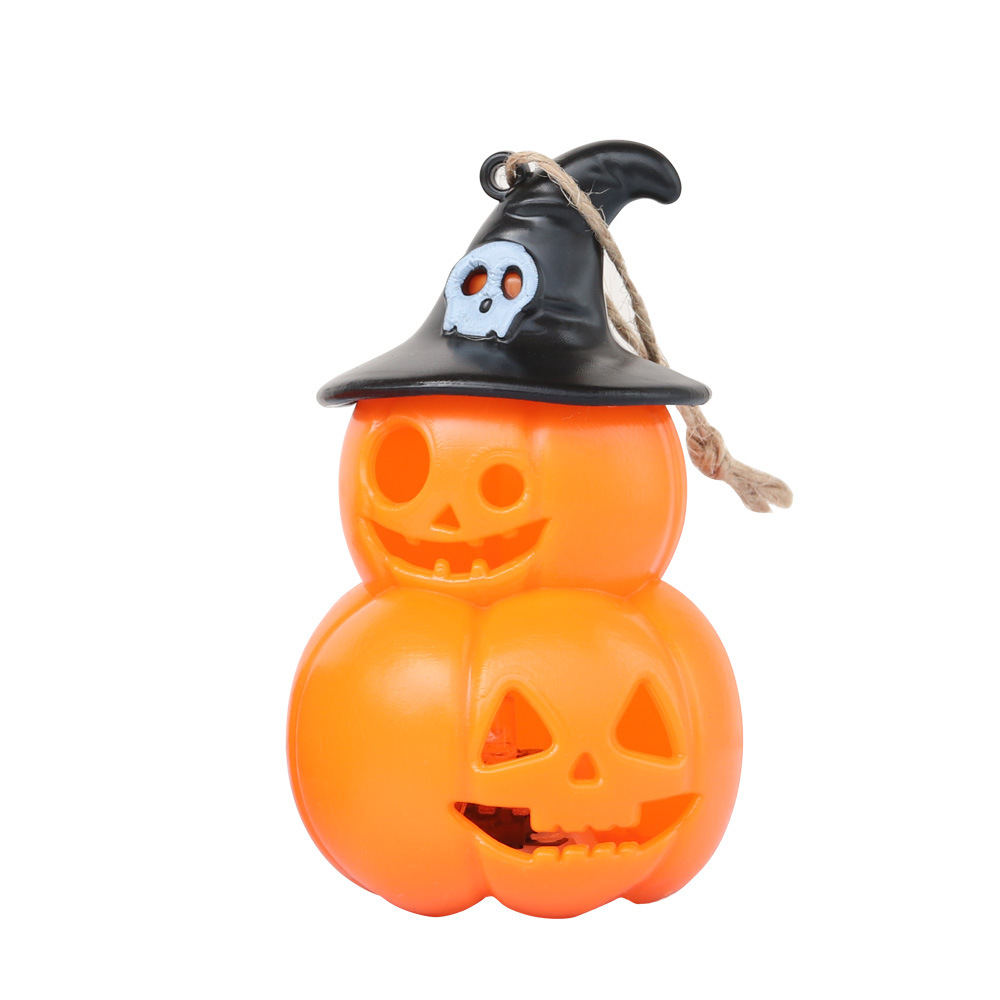 Adornos decorativos de Halloween, esqueletos, velas electrónicas, faroles de calabaza, accesorios para fiestas de Halloween, candelabros, faroles de calabaza image 31