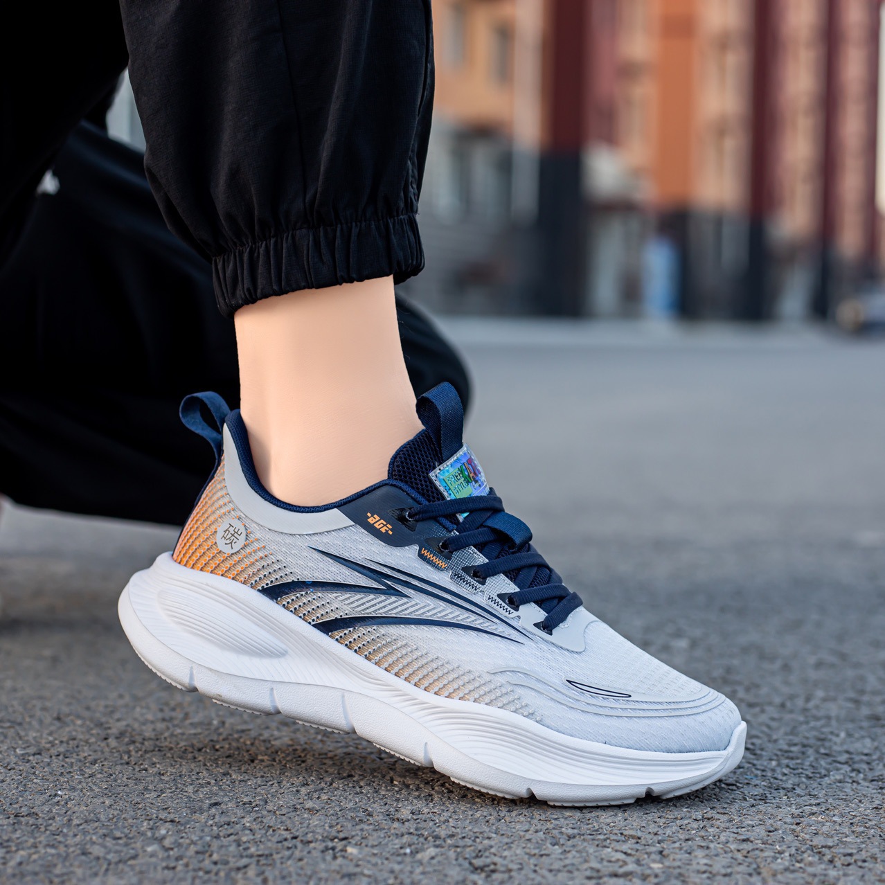 Zapatillas de correr transpirables de malla de primavera para hombres y adolescentes zapatos casuales cómodos de suela suave