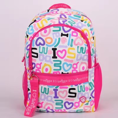 Australia smiggle mochila escolar para estudiantes de primaria y secundaria mochila para niños bolsa de ocio al aire libre mochila de dibujos animados de gran capacidad