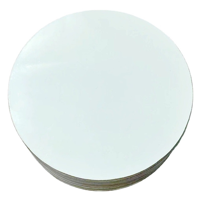 Posavasos de corcho de sublimación de tinta posavasos de madera MDF blanco bricolaje consumibles en blanco al por mayor Posavasos de corcho de transferencia de calor