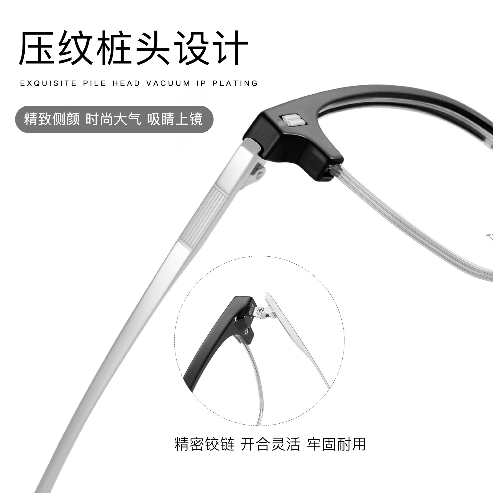 Use con el mismo marco de cejas de blogger TR marco de gafas de titanio marco de gafas ultra ligero flexible no sujetar la cara puede ser compatible con miopía Danyang lote