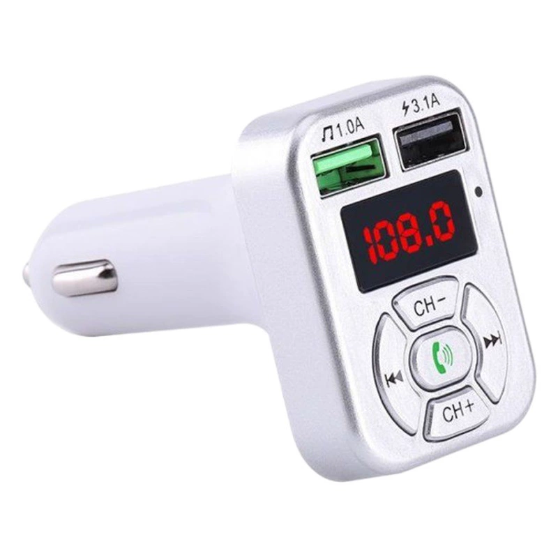 Трансграничный Автомобильный MP3 Bluetooth-плеер ABS Автомобильный плеер прикуриватель типа Bluetooth автомобильный MP3