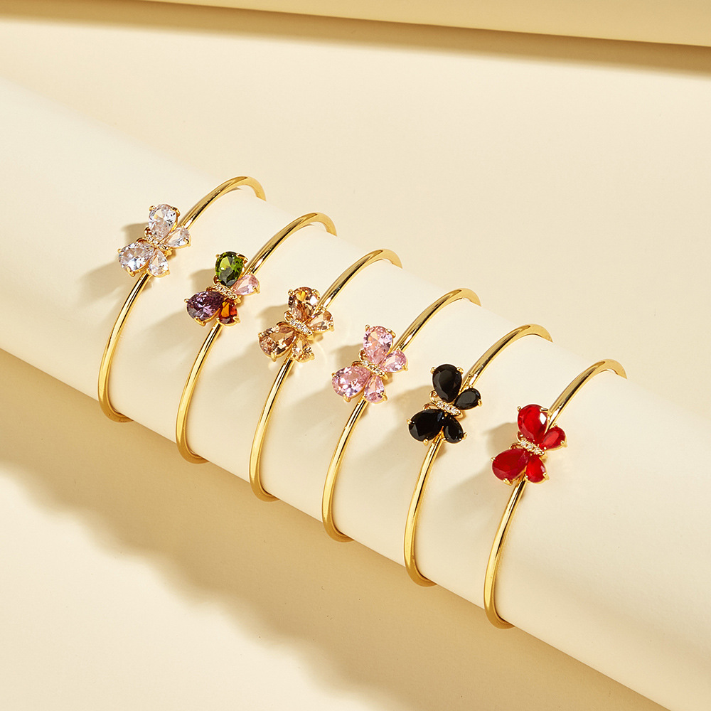 11g Weight Copper Butterfly Bangle
