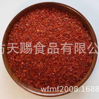 （日本辣椒碎）辣椒碎（非辐照）可商检不同规格的辣椒圈、段、粉