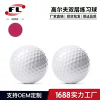 Buddha Sports Factory прямые поставки мяч для практики гольфа новый двухслойный мяч для практики с логотипом в наличии