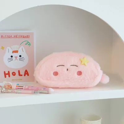 Wipes for auto, cute towel, plush doll, storage box