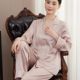 Valentine's Day Gift Heavy Real Pajamas Couple One Man One Woman 100% Mulberry Silk suit Premium Home Clothes