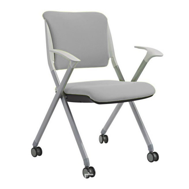 silla de capacitación escolar, silla de conferencia de alta calidad, silla de asiento de esponja suave, silla de conversación casual, silla de oficina del personal image 4