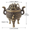 Spider incense burner