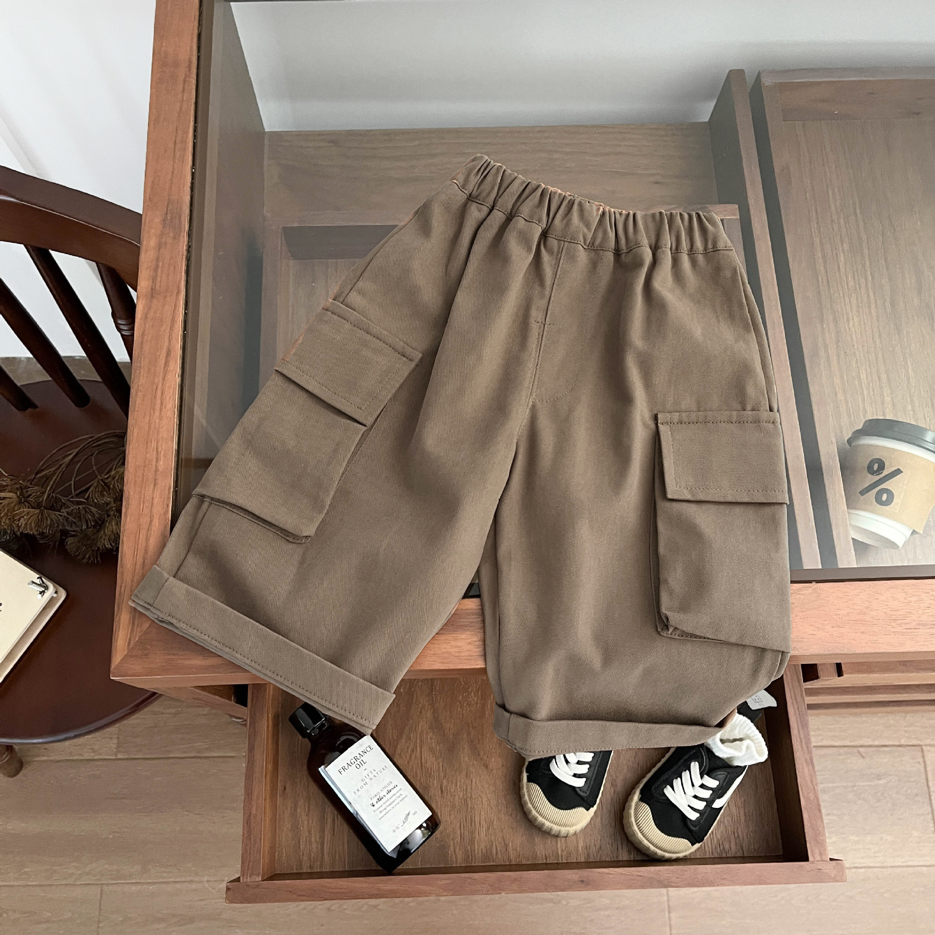 Pantalones de trabajo curry