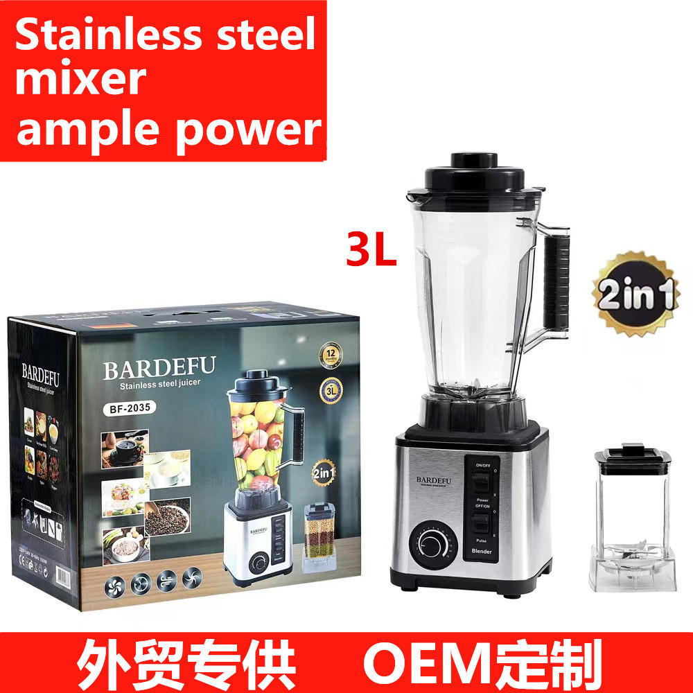 3L 8500WBLENDER Cross-border Export New Large Capacity Household Multi-function Mixer Grinding Cuisine