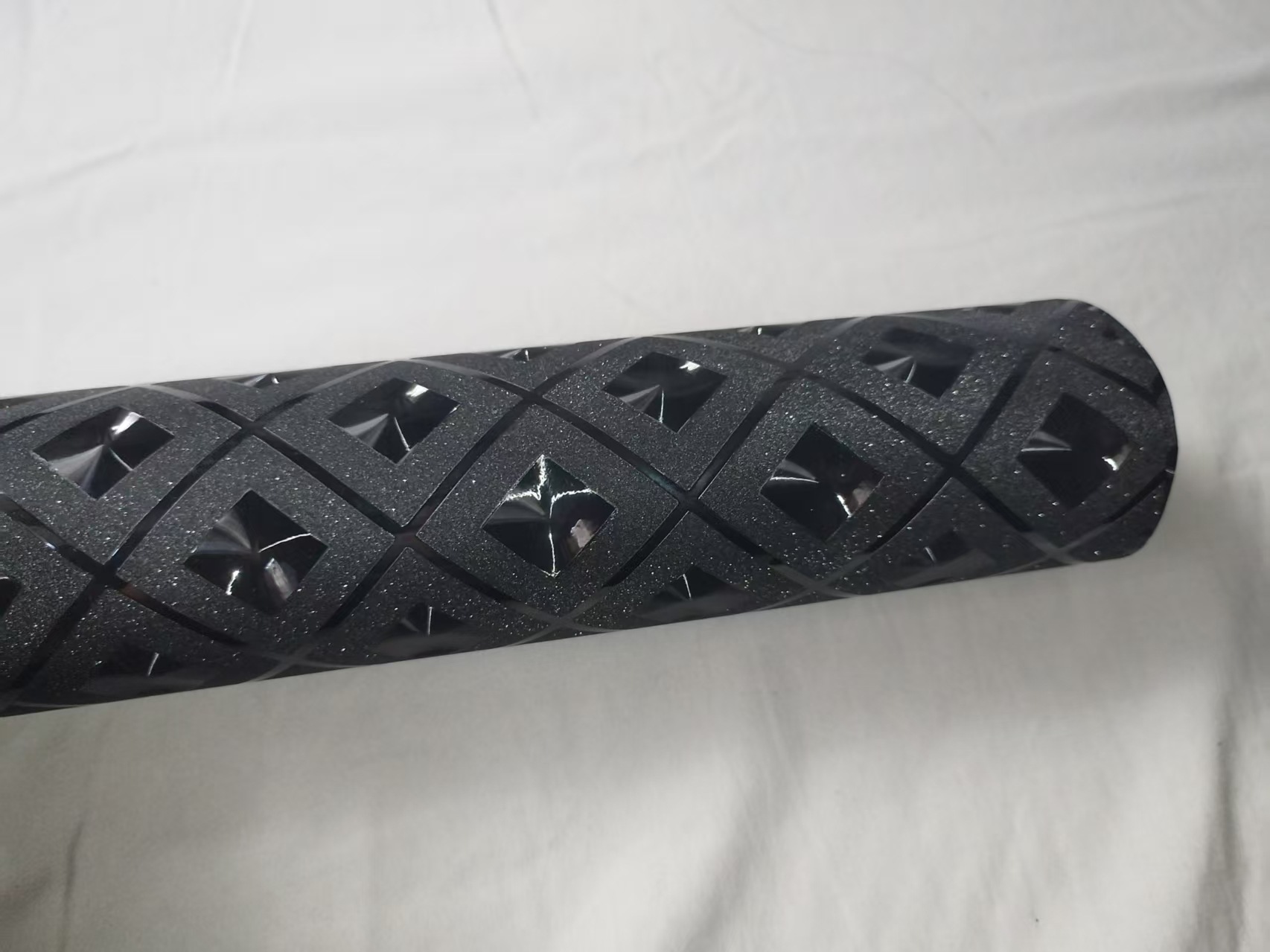 Cross-Border Wholesale Flashing 3D Carbon Fiber Cat-Eye Black Interior Car Color-Changing Film Motorcycle Electric Vehicle Modification Car Sticker