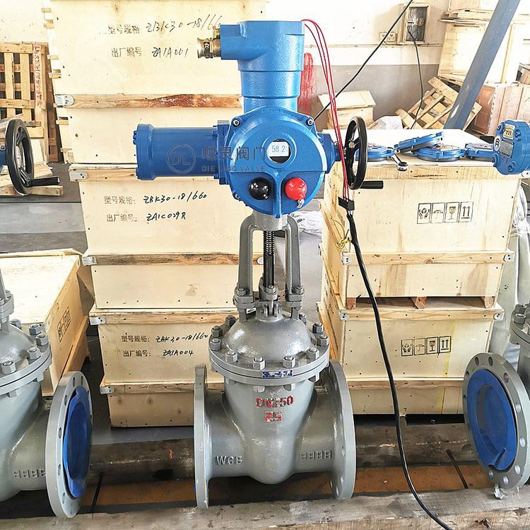 MZ941H-40P矿用隔爆型电动闸阀 AC660V铸钢煤矿电动闸阀DN400