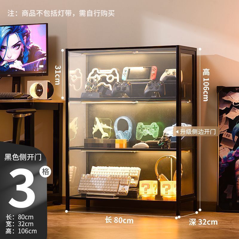 2025新型手作り展示棚電競房アクリル模型玩具収納棚置物収蔵陳列が望ましい|undefined