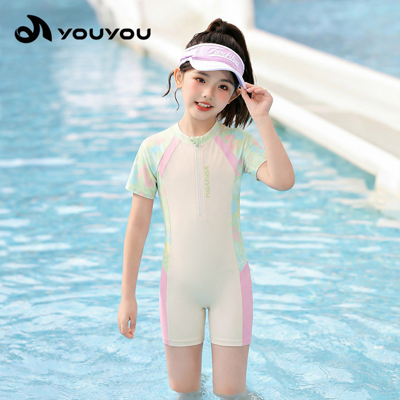 Children's professional fashionable swimwear for training
