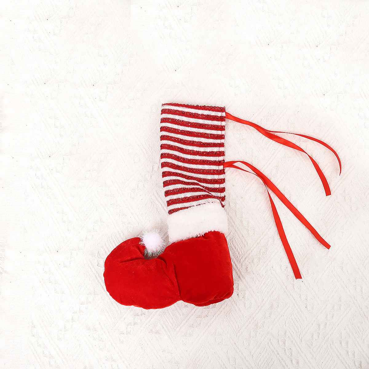 Juego individual de pies de mesa de elfo rojo