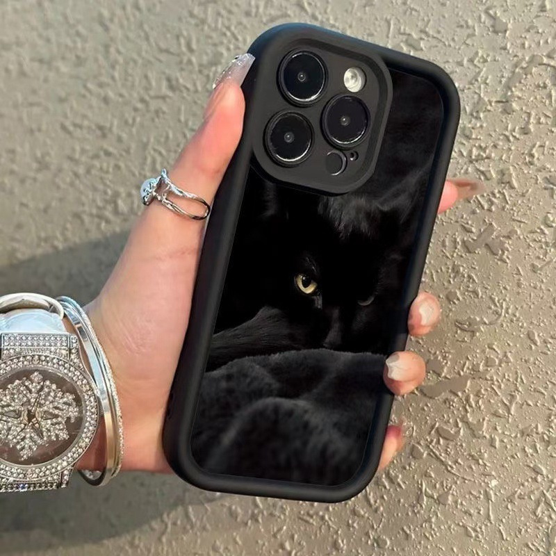 Funda para teléfono móvil iphone16promax aplicable a la personalidad Apple 15 anti-caída 14 estilo europeo y americano 13 lindo 12 nuevo 11