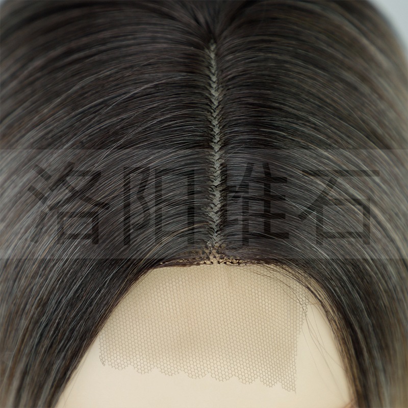 Perruques dames perruques cheveux longs raides coiffures en fibre chimique perruques en grospicture7
