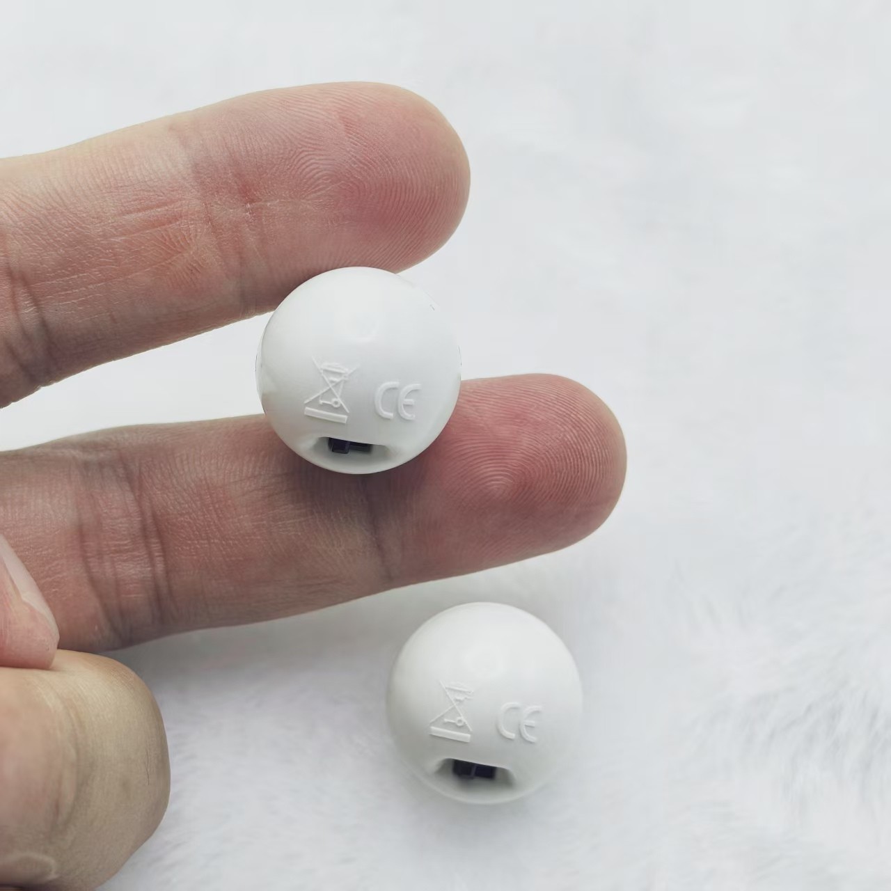 Small Round Ball Vibrator Mini Bullet Egg for Women, ABS Body, Manual Control — detail image 4