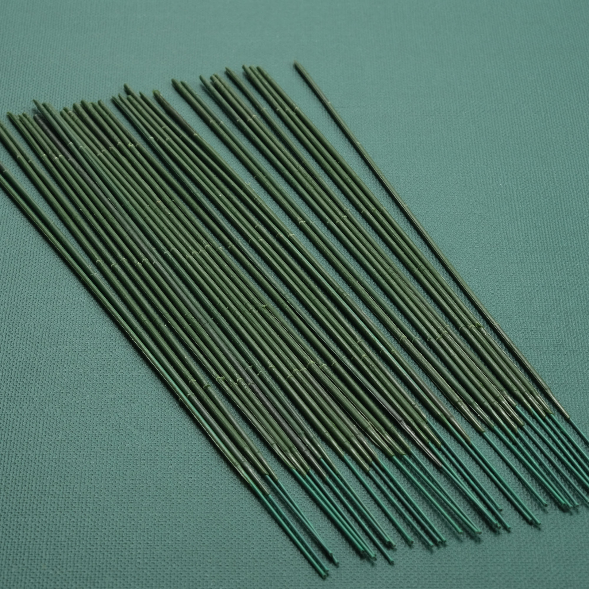 塑料铁丝25cm/100/包排签花杆DIY婚礼花艺场景布置配件Temu热销款