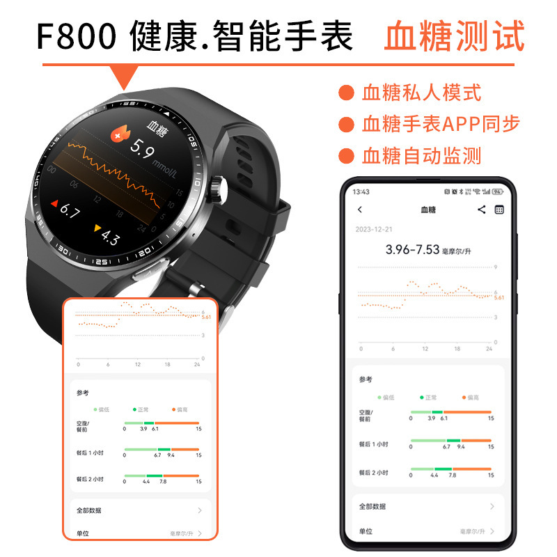 智能手表跨境W800蓝牙通话信息心率血氧睡眠健康监测智能运动手环|undefined