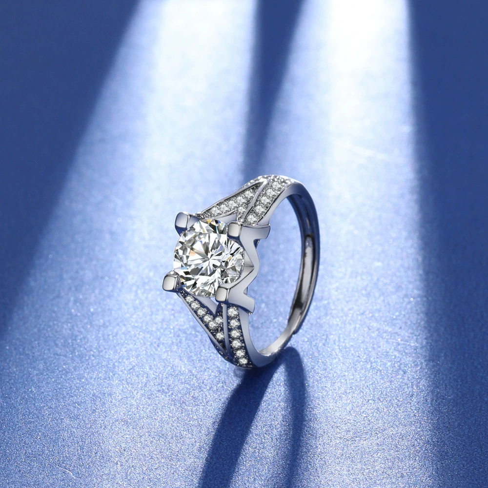 One size ring, platinum 950 sample