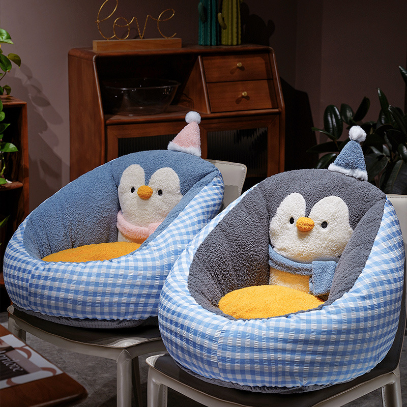 Caricatura en el suelo tatami hogar dormitorio sala de estar niños otoño invierno engrosado perezoso pequeño sofá niñas cojín futón