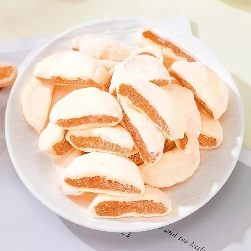 代发新疆奶芙杏香软糯酸甜适中休闲零食杏干杏脯立包装奶芙杏|undefined