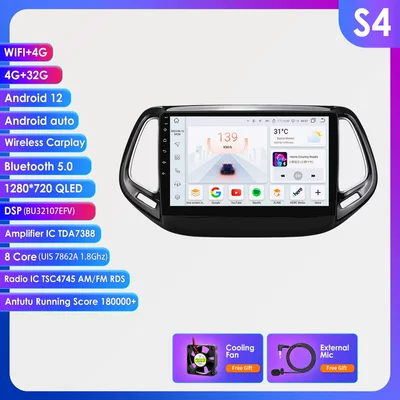 Smart Android Large-Screen Reversing – DVD Navigation - 7862-wifi4g-lte-version-carplay-eight-core-432g-10inch-suitable-for-17-20-jeep-compass