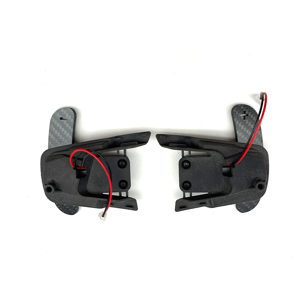 (2개) VW 골프 7 7.5 GOLF7 | 7.5 GTI 스포츠 스티어링 휠 실제 탄소 섬유 마그네틱 패들에 적합