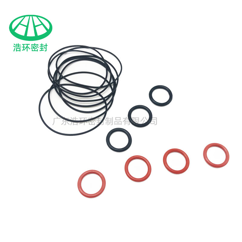 现货防水o形密封圈 彩色o圈 黑色橡胶o型圈 螺丝紧固件精密O型圈