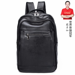 2025年新型トップグレード牛革大容量バックパックメンズ本革リュックサック拼多多供給元から直接発送