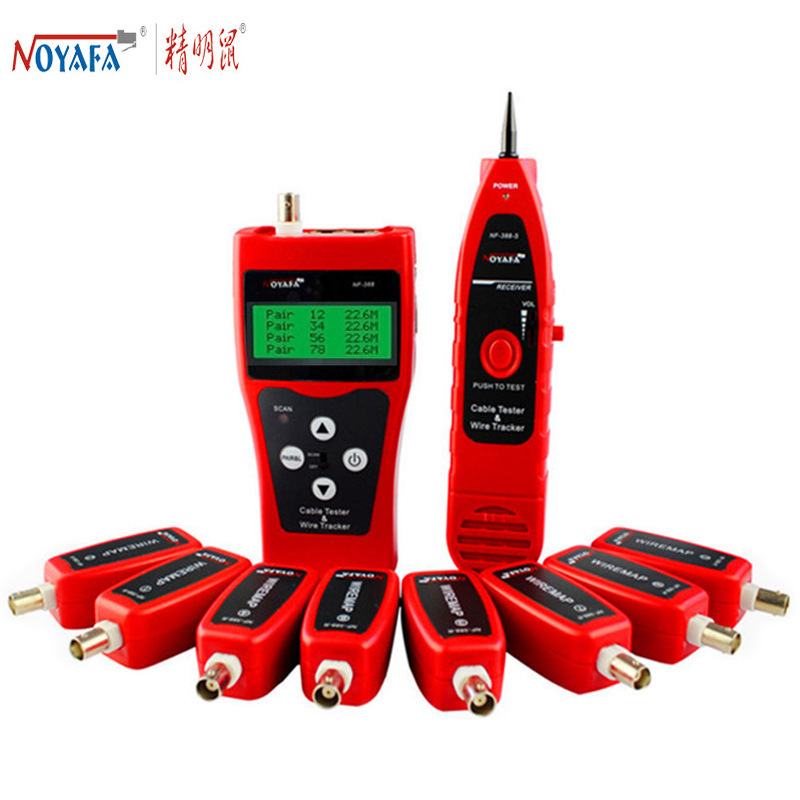 精明鼠NF-308S寻线仪测线仪寻线器网线长度断点多功能巡线仪精