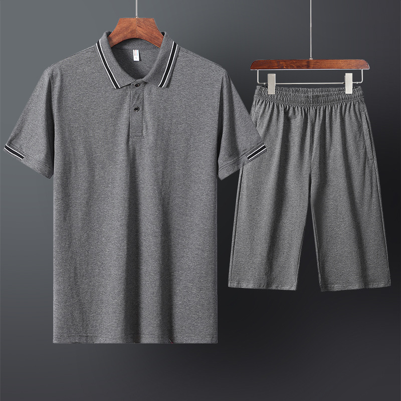 Темно-серый + темно-серые шорты