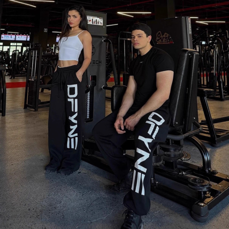 High Street Hip-Hop Straight-Leg Pants for Men and Women Y2K Harajuku Retro Printed Pants Oversized American Casual Pants Fitness Pants High Street Hip-Hop Straight-Leg Pants for Men and Women Y2K Harajuku Retro Printed Pants Oversized American Casual Pants Fitness Pants