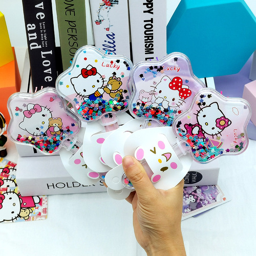 Cross-border Children's Cartoon Comb: Sanrio, Kuro-chan, KT Cat Air Cushion Comb & Ice Princess Elsa Airbag Massage Brush