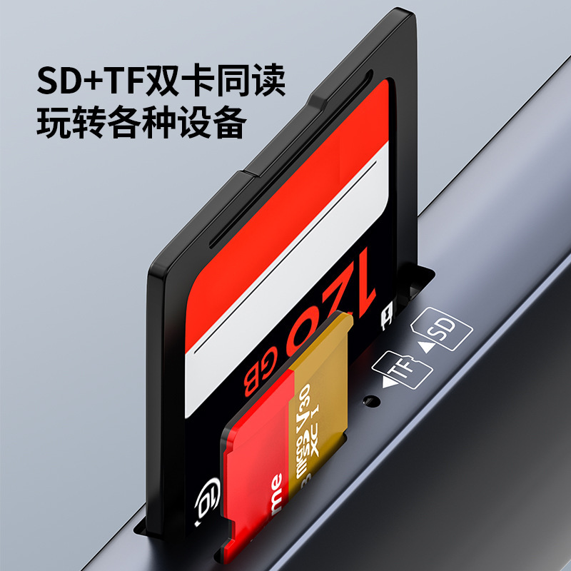 工場のプライベートモードusb/Type-C3.0のダブルドライブ文字クロスボーダー専用カードリーダーotg携帯パソコン多機能|undefined