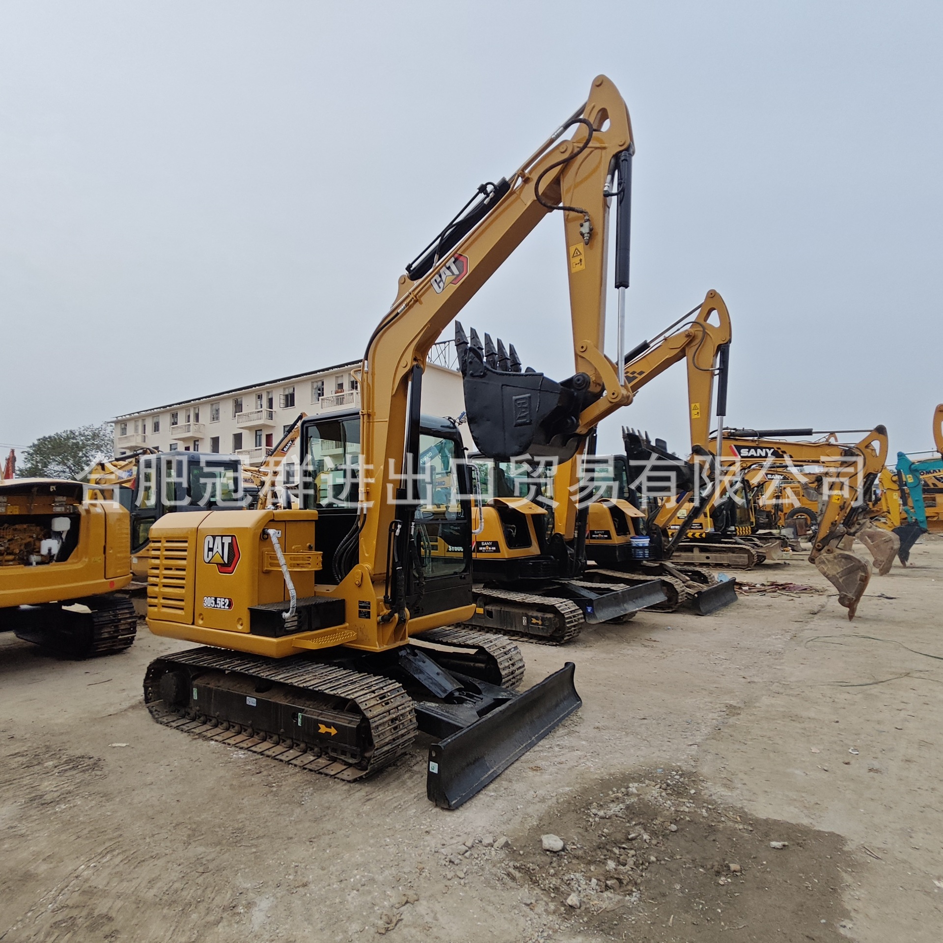 Comercio exterior suministro directo noventa por ciento de nuevas excavadoras CAT307 308 312 315 320 image 3