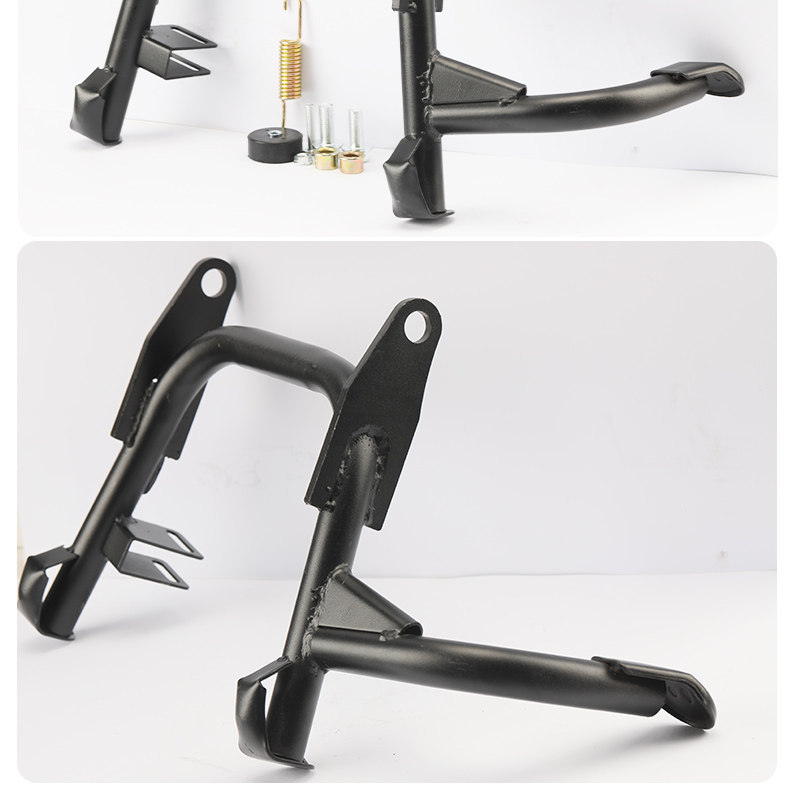 Suitable for electric vehicle Jihuo AE5, special double support bracket, non-destructive direct installation, center support foot stand, large foot stand modification accessories