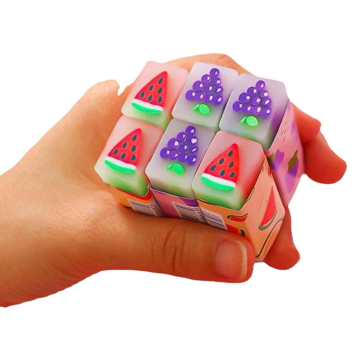 [Источник фабрики] мультфильм ластик может вырезать Фрукты Виноград арбуз детский сад канцелярские товары приз подарок