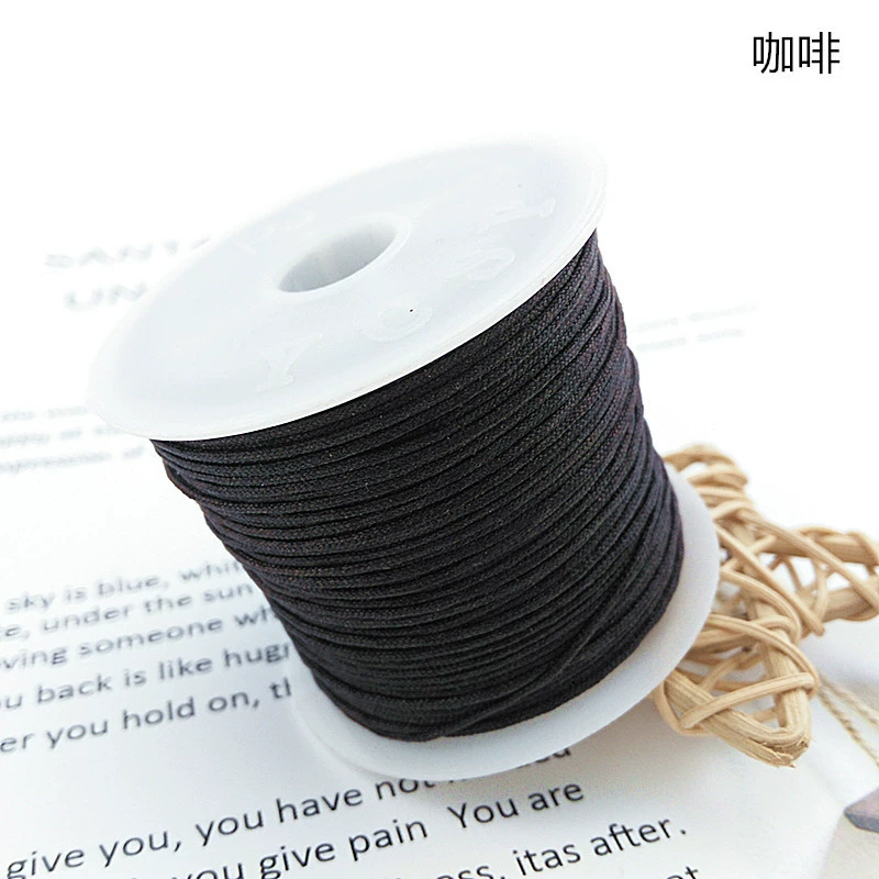 Маленькая баррель А-линией DIY украшение браслет из красной веревки, переплетённая красная нить, красная верёвочная тема, ручная работа, ожерелье-нить, жадовая линия, ручная верёвка