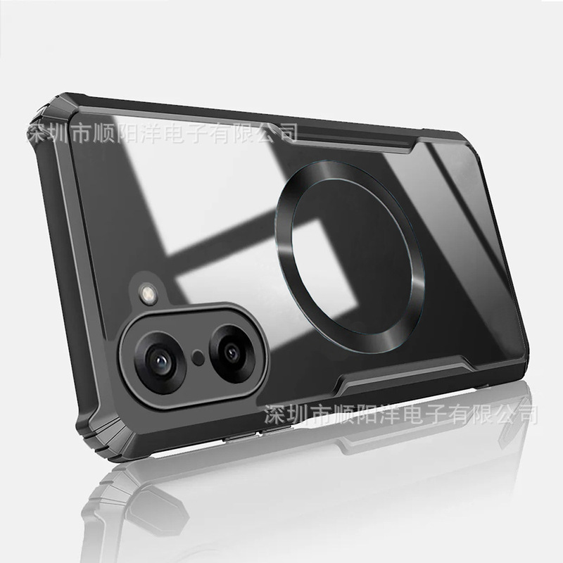 Magnetic Case Suitable for Oneplus 1+Nord Ce 5 4 3 2 Lite Phone Case, Acrylic High-Transparency Protective Cover Magnetic Case Suitable for Oneplus 1+Nord Ce 5 4 3 2 Lite Phone Case, Acrylic High-Transparency Protective Cover