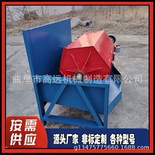 Steel mill metal scrap iron derusting grinding machine fire iron derusting machine Gao Yuan supply hexagonal roller polishing machine