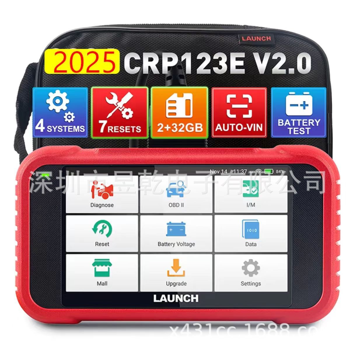 2025 New LAUNCH X431 CReader CRP123E v2.0 CRP123i v3.0